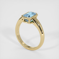 2.91 Ct. Gemstone Ring, 14K Yellow Gold 2
