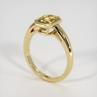 1.31 Ct. Gemstone Ring, 14K Yellow Gold 2