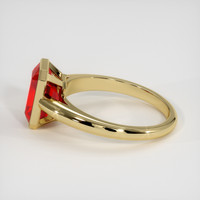 2.81 Ct. Ruby Ring, 14K Yellow Gold 4