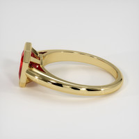 1.61 Ct. Ruby Ring, 14K Yellow Gold 4