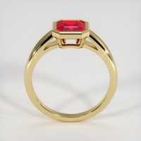 1.35 Ct. Ruby Ring, 14K Yellow Gold 3