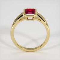 1.02 Ct. Ruby Ring, 14K Yellow Gold 3