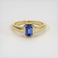 1.48 Ct. Sapphire Ring, 14K Yellow Gold 1