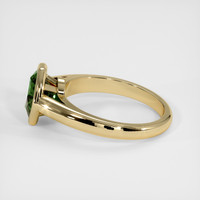 1.84 Ct. Green Sapphire Ring, 14K Yellow Gold 4