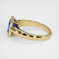 2.06 Ct. Sapphire Ring, 14K Yellow Gold 4
