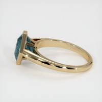 2.40 Ct. Sapphire Ring, 14K Yellow Gold 4