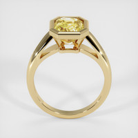 3.05 Ct. Yellow Sapphire Ring, 14K Yellow Gold 3
