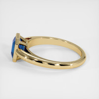 1.24 Ct. Sapphire Ring, 18K Yellow Gold 4