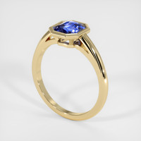 2.06 Ct. Sapphire Ring, 18K Yellow Gold 2