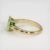 1.76 Ct. Emerald Ring, 18K Yellow Gold 4