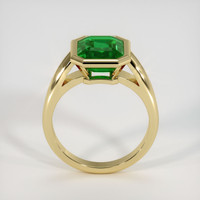 3.22 Ct. Emerald Ring, 18K Yellow Gold 3