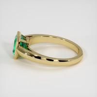 1.76 Ct. Emerald Ring, 18K Yellow Gold 4