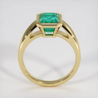 2.07 Ct. Emerald Ring, 18K Yellow Gold 3