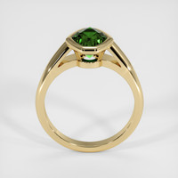 1.84 Ct. Green Sapphire Ring, 18K Yellow Gold 3
