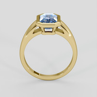 1.95 Ct. Bi Color Sapphire Ring, 18K Yellow Gold 3