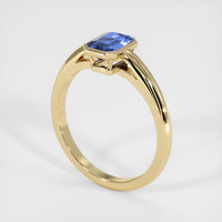 1.03 Ct. Sapphire Ring, 18K Yellow Gold 2