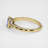 1.03 Ct. Sapphire Ring, 18K Yellow Gold 4