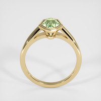1.66 Ct. Green Sapphire Ring, 18K Yellow Gold 3