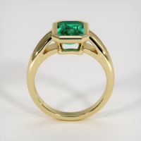 1.49 Ct. Emerald Ring, 18K Yellow Gold 3