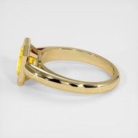 2.53 Ct. Yellow Sapphire Ring, 18K Yellow Gold 4