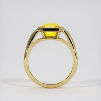 5.02 Ct. Yellow Sapphire Ring, 18K Yellow Gold 3