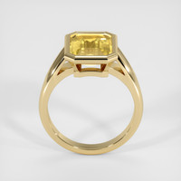 6.59 Ct. Sapphire Ring, 18K Yellow Gold 3
