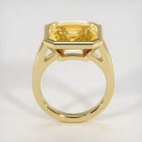 10.14 Ct. Sapphire Ring, 18K Yellow Gold 3