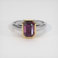2.73 Ct. Gemstone Ring, 14K Yellow & White 1