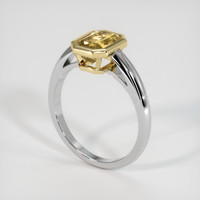 1.31 Ct. Gemstone Ring, 14K Yellow & White 2