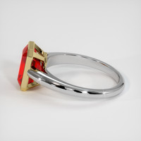 2.81 Ct. Ruby Ring, 14K Yellow & White 4