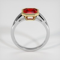 1.61 Ct. Ruby Ring, 14K Yellow & White 3