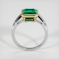 2.52 Ct. Emerald Ring, 18K Yellow & White 3