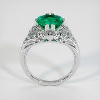 2.45 Ct. Emerald Ring, Platinum 950 3