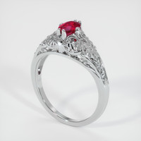 Ruby Ring 0.62 Ct., Platinum 950 Preview