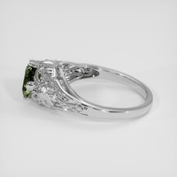 1.05 Ct. Green Sapphire Ring, Platinum 950 4