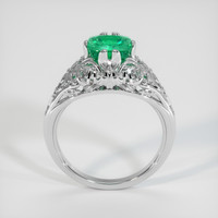 1.57 Ct. Emerald Ring, Platinum 950 3