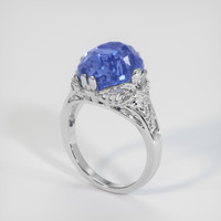 8.67 Ct. Sapphire Ring, Platinum 950 2