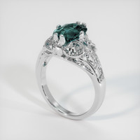 2.61 Ct. Sapphire Ring, Platinum 950 2