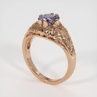 1.52 Ct. Gemstone Ring, 14K Rose Gold 2