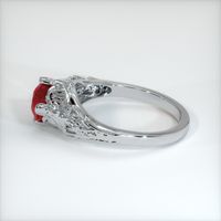 1.51 Ct. Ruby Ring, 14K White Gold 4