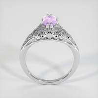 0.96 Ct. Pinkish Purple Sapphire Ring, 14K White Gold 3