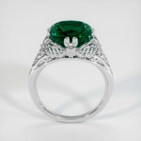 4.39 Ct. Emerald Ring, 18K White Gold 3