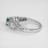 1.24 Ct. Sapphire Ring, 18K White Gold 4