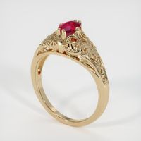 Ruby Ring 0.62 Ct. 14K Yellow Gold Preview