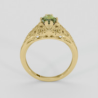 1.57 Ct. Bi Color Sapphire Ring, 14K Yellow Gold 3