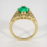 1.97 Ct. Emerald Ring, 18K Yellow Gold 3