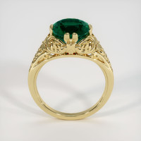 2.62 Ct. Emerald Ring, 18K Yellow Gold 3