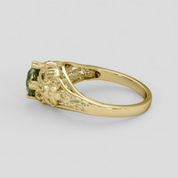 1.57 Ct. Bi Color Sapphire Ring, 18K Yellow Gold 4