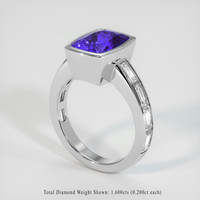 5.25 Ct. Gemstone Ring, Platinum 950 2