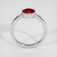 1.31 Ct. Ruby Ring, Platinum 950 3
